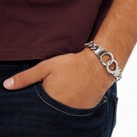 Bracciale Police Uomo Connection in Acciaio S14AFE02B - S14AFE02B